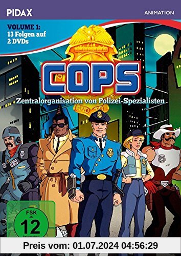 C.O.P.S., Vol. 1 / Die ersten 13 Folgen der erfolgreichen Serie (Pidax Animation) [2 DVDs] von Kevin Altieri