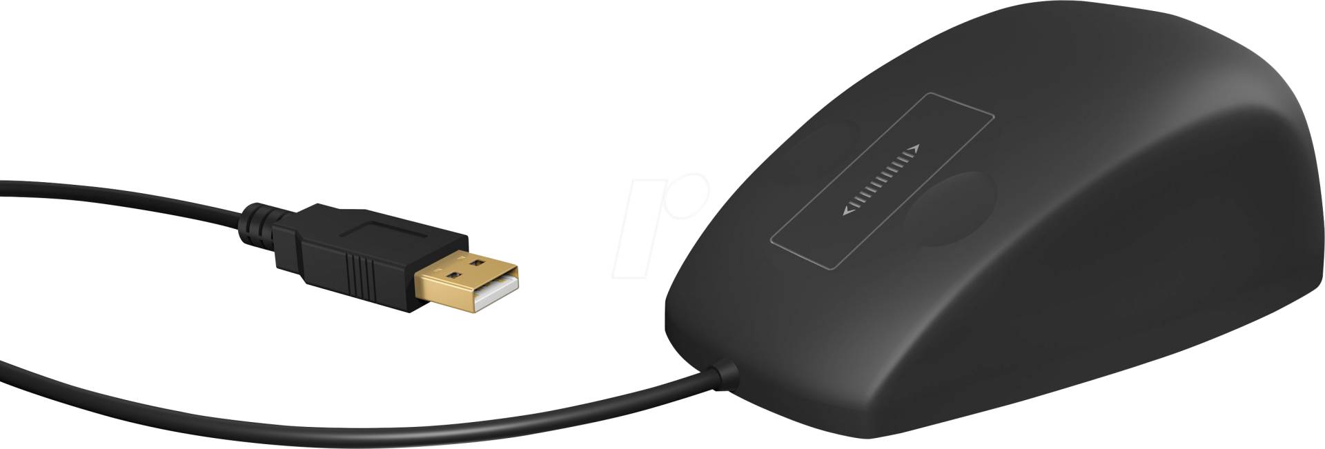 KEYSONIC 60865 - Maus (Mouse), Kabel, USB, IP68, schwarz von Keysonic