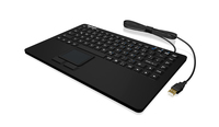 KeySonic KSK-5230IN Tastatur Büro USB QWERTZ Deutsch Schwarz von Keysonic