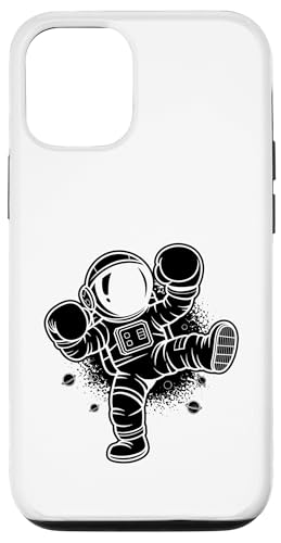 Hülle für iPhone 12/12 Pro Astronaut Kickboxer Kickboxen Kickbox Kickboxer von Kickboxing Kickbox Kickboxer Gifts