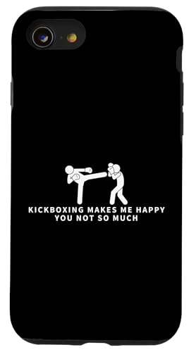 Hülle für iPhone SE (2020) / 7 / 8 Kickboxen macht mich glücklich, du bist nicht so lustig Kickboxer von Kickboxing Passion For Kickboxer