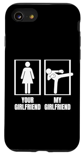 Hülle für iPhone SE (2020) / 7 / 8 Your Girlfriend My Girlfriend Boyfriend Kickboxer Kickboxen von Kickboxing Passion For Kickboxer