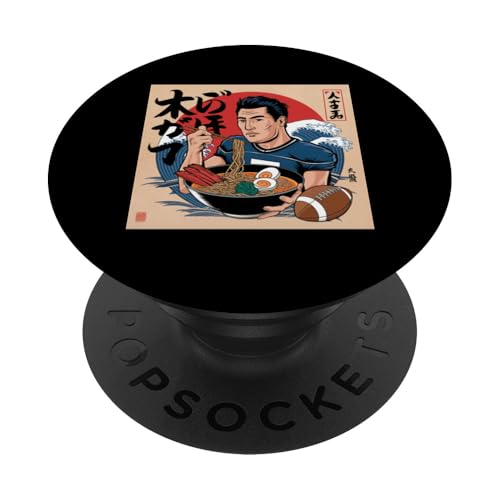 Sunday Football Erwachsene Kinder Fußball Ramen Japanisch Kawaii PopSockets Klebender PopGrip von Kid Football Stuffed Animal Junior Football Stuffy