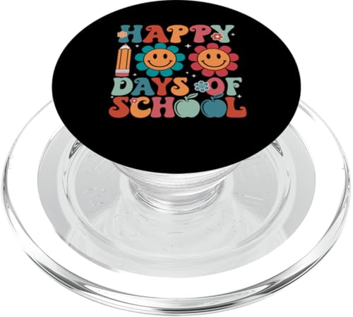 Happy 100 Days of School – Schulanfang – Jungen Mädchen Kinder PopSockets PopGrip für MagSafe von Kiddiewinks Closet