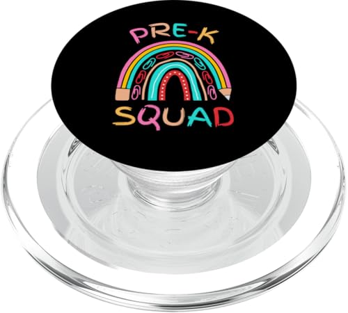 Pre-K Squad Cute Retro Back to School – Jungen, Mädchen, Kinder PopSockets PopGrip für MagSafe von Kiddiewinks Closet