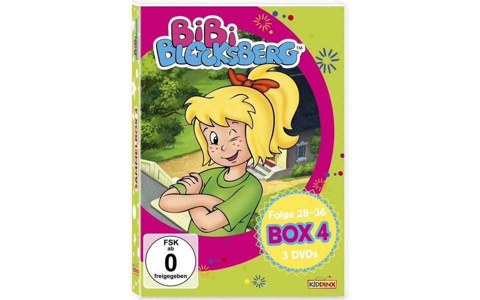 Kiddinx DVD Bibi Blocksberg Box 4 von Kiddinx