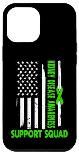 Hülle für iPhone 12 Pro Max Amerikanisches Team zur Unterstützung der Sensibilisierung für Nierenerkrankungen, USA von Kidney Disease Awareness Month Design CKD Month