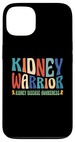 Hülle für iPhone 13 Kidney Warrior Retro 70er Jahre Typografie Bewusstsein für Nierenerkrankungen von Kidney Disease Awareness Month Design CKD Month