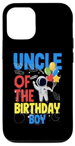 Hülle für iPhone 14 Pro Onkel des Geburtstags Junge Astronaut Geburtstag von Kids Birthday Family Astronaut Astronauts Planet