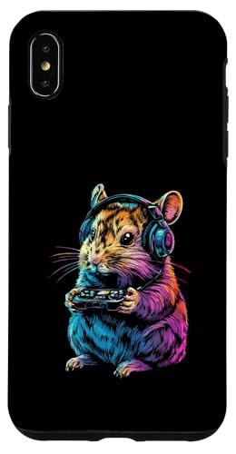 Chinchilla Lovers Gaming Kopfhörer Design Funny Chinchilla Hülle für iPhone XS Max von Kids Chinchilla Designs