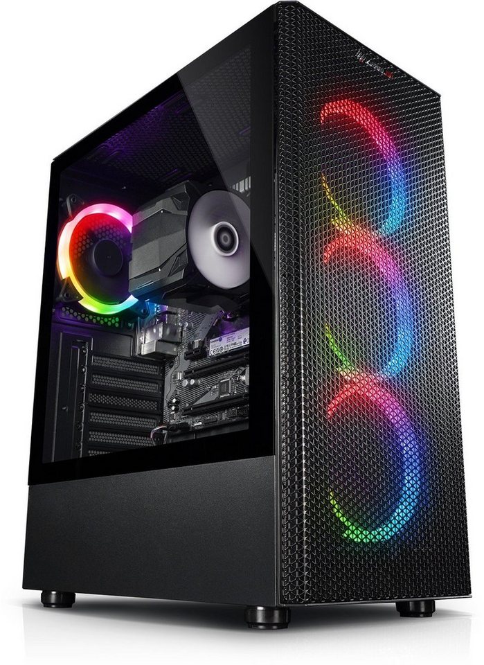 Kiebel Allround Gaming-PC (AMD Ryzen 5 AMD Ryzen 5 4600G, Radeon, 16 GB RAM, 1000 GB SSD, Luftkühlung, ARGB-Beleuchtung) von Kiebel