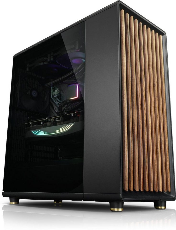 Kiebel Black Forest 12 Gaming-PC (Intel Core i7 Intel Core i7-12700KF, RTX 4060, 32 GB RAM, 1000 GB SSD, Luftkühlung, WLAN) von Kiebel