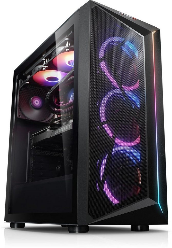 Kiebel Cosmos Gaming-PC (AMD Ryzen 9 AMD Ryzen 9 5900X, RTX 4060, 32 GB RAM, 1000 GB SSD, Wasserkühlung) von Kiebel