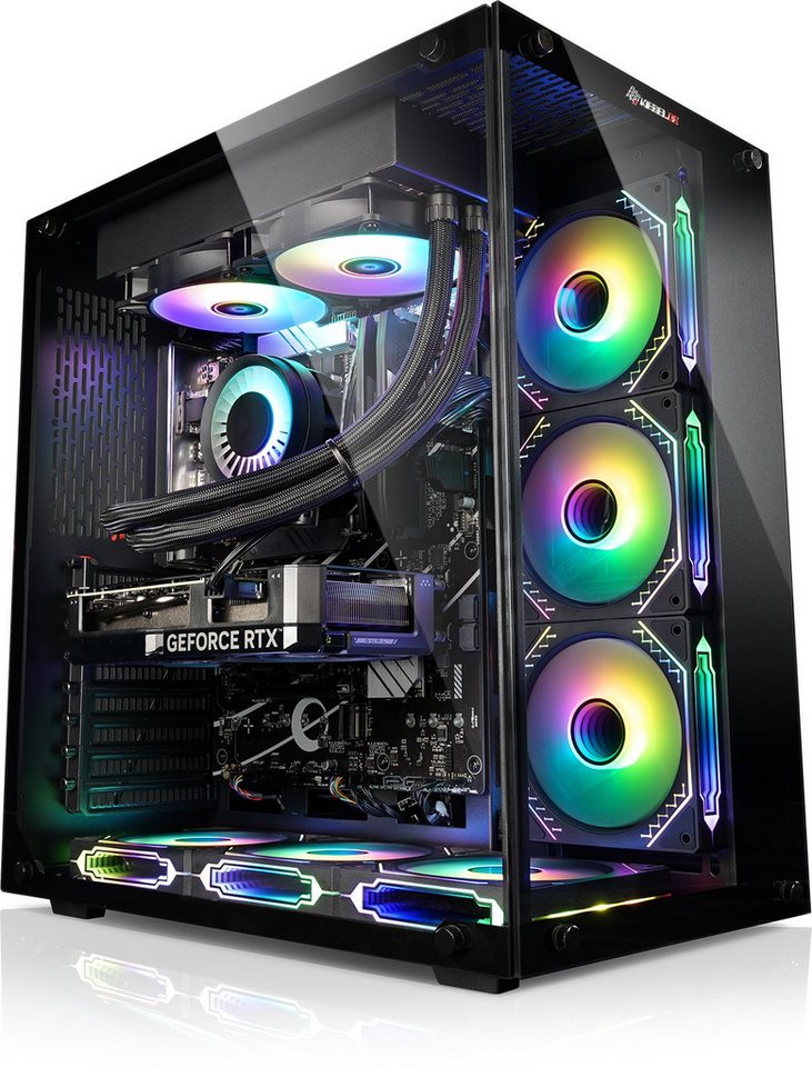 Kiebel Panorama 11 Gaming-PC (Intel Core i9 Intel Core i9-11900KF, RTX 4070 SUPER, 32 GB RAM, 2000 GB SSD, Wasserkühlung, RGB-Beleuchtung) von Kiebel