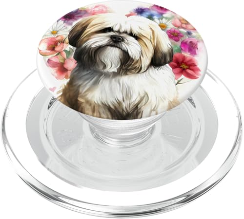 Lhasa Apso Welpe Hund PopSockets PopGrip für MagSafe von Kimique