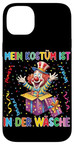 Hülle für iPhone 14 Plus Clown Karneval Kostüm Mein Kostüm ist in der Wäsche von Kinder Faschingskostüm Köln Gruppenkostüm 2025