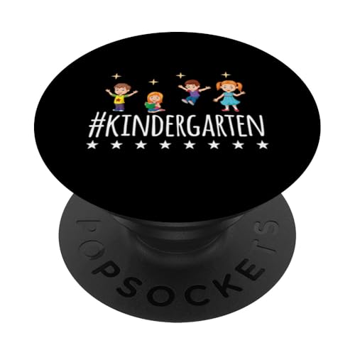 #Kindergarten Fun Stars Lehrer PopSockets Klebender PopGrip von Kindergarten Teacher Education Humor Fun