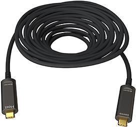 Kindermann 5773 000 515 USB Kabel 15 m USB 3.2 Gen 2 (3.1 Gen 2) USB C Schwarz (5773000515) von Kindermann