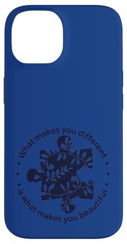 Niedliches Autismus-Bewusstsein, Autistisch, Kinder, Autismus, Mutter, Vater, passend Hülle für iPhone 14 von Kindness & Acceptance Autism Wear.USA