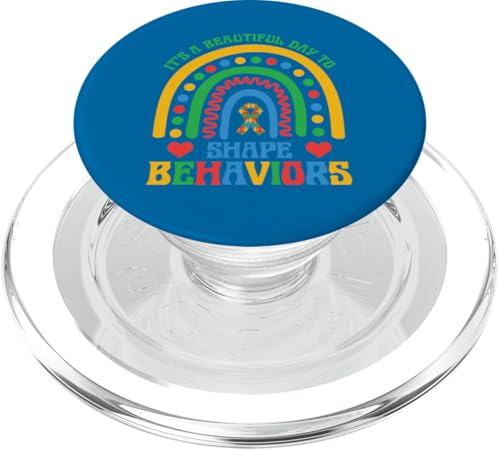 Autismus-Bewusstsein Mutter Eltern Autistische Kinder Bewusstsein Mama PopSockets PopGrip für MagSafe von Kindness & Acceptance Wear.USA