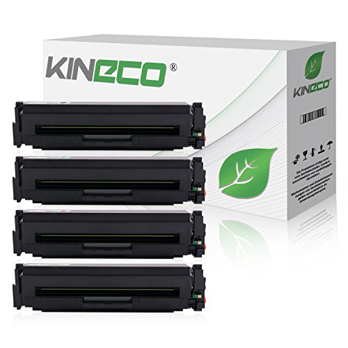 Kineco 4 Toner kompatibel mit Canon 046H für i-Sensys LBP653Cdw LBP-654CX MF-732CDW MF-734CDW MF-735CX von Kineco