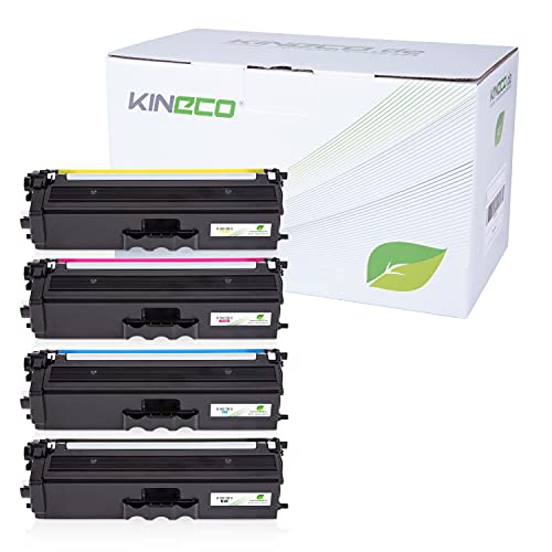 Kineco 4X Toner ersetzt TN910 Multipack für Brother HL-L9310CDW HL-L9310CDWT MFC-L9570CDW MFC-L9570CDWT von Kineco