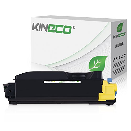 Kineco Toner kompatibel für Kyocera TK5270 TK-5270Y ECOSYS M6230cidn M6230cidnt M6630cidn P6230cdn 1T02TVANL0 Yellow von Kineco