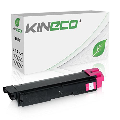 Toner kompatibel mit TK-590 TK590 für Kyocera FS-C2026MFP, FS-C2126MFP, FS-C2526MFP, FS-C2626MFP, FS-C5250DN, ECOSYS M6026, M6526, P6026-1T02KVBNL0 - Magenta 5.000 Seiten von Kineco