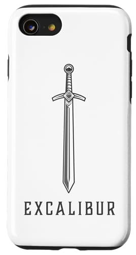 Hülle für iPhone SE (2020) / 7 / 8 Excalibur Das legendäre Schwert im Stein von König Arthur von King Arthur, Excalibur, Sword in the Stone, Legend