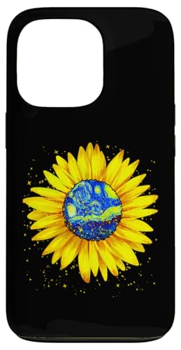 Hülle für iPhone 13 Pro Vincent van Gogh Starry Night Sunflower Impressionism Art von King Of Tees