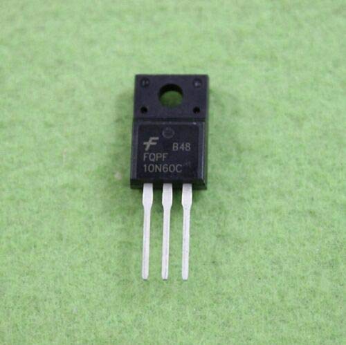 10. Teil FQPF10N60C 10N60 600 V 9,5 A TO-220 n-K Mosfet-Transistor von KingGo