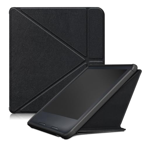 Kingke Schutzhülle für Libra 2 Tablet, Leder, TPU + PU-Tablets, faltbar, leicht, mit Ständer, faltbar und leicht, für Libra 2 EReader 2021 Tablet Protect von Kingke