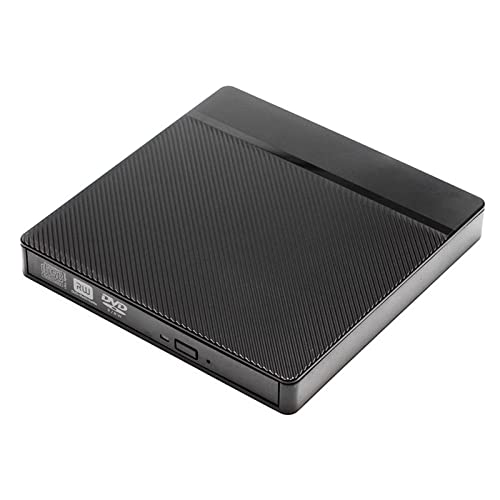 Kingke Tragbares optisches Gehäuse, 12,7 mm/9,5 mm, USB 3.0 Typ-C, externes Gehäuse, CD-ROM-Gehäuse für Laptop von Kingke