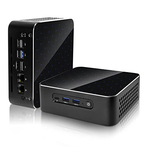 KingnovyPC Mini Gaming PC AMD Ryzen 9 7940HS -up to 5.2Ghz, 64GB DDR5 Dual Channel 4TB SSD Mini Computer with 8K Triple Screen, WiFi6/BT5.2 Mini Desktop PC for Gamer von KingnovyPC