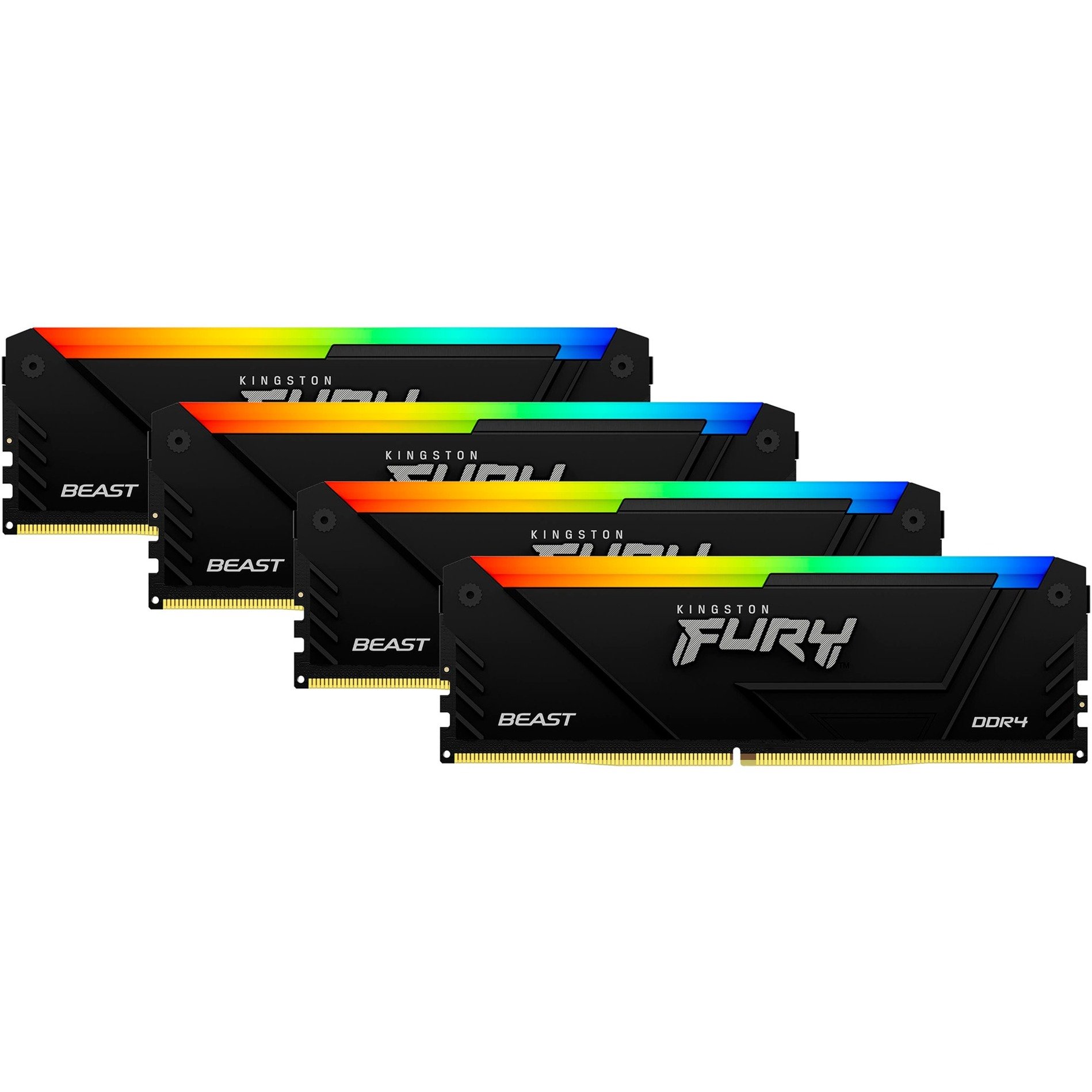 DIMM 32 GB DDR4-3600 (4x 8 GB) Quad-Kit , Arbeitsspeicher von Kingston FURY