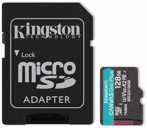 128 GB MicSDXC 170R A2 U3 V30 S Pack+ADP von Kingston