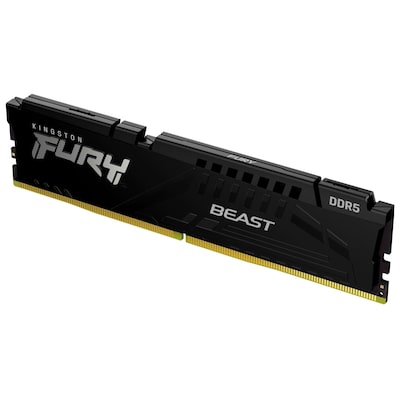 16GB (1x16GB) KINGSTON FURY Beast Black DDR5-5600 CL40 RAM Gaming Speicher von Kingston