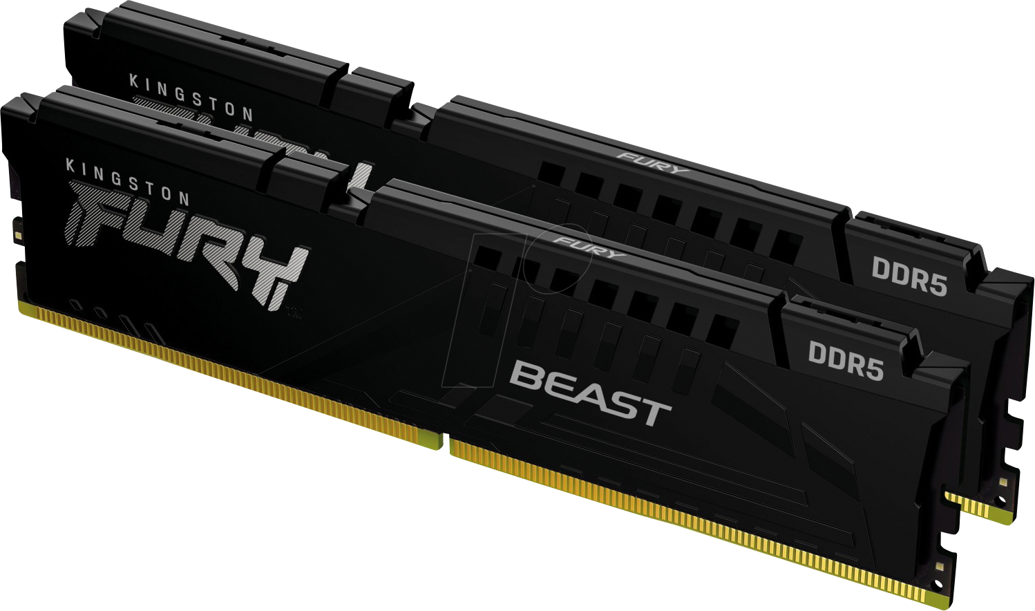 50KI6452-2040FBX - 64 GB (2x 32 GB) DDR5 5200 CL40 Kingston FURY Beast Black XMP Ki von Kingston