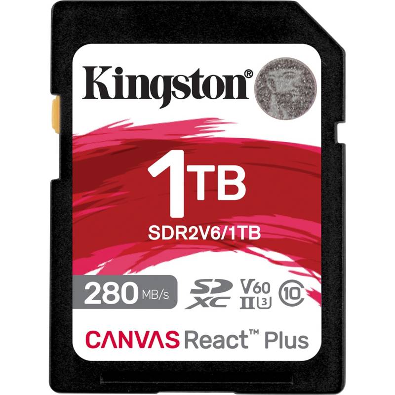 Canvas React Plus 1 TB SDXC, Speicherkarte von Kingston