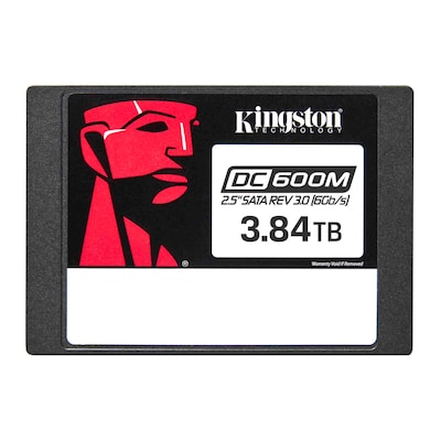 Kingston DC600M Enterprise SATA SSD 3,84 TB 2,5 zoll 3D TLC NAND von Kingston