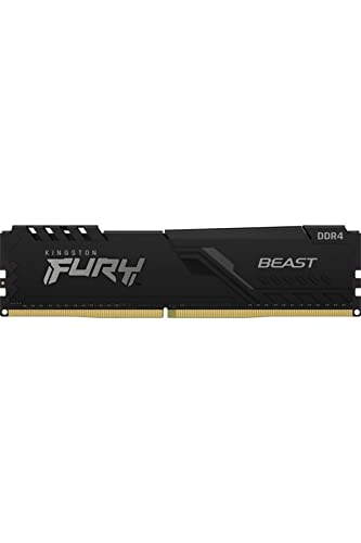 Kingston FURY Beast 32GB 3200MHz DDR4 CL16 Desktop Speicher Einzelnes Modul KF432C16BB/32 von Kingston