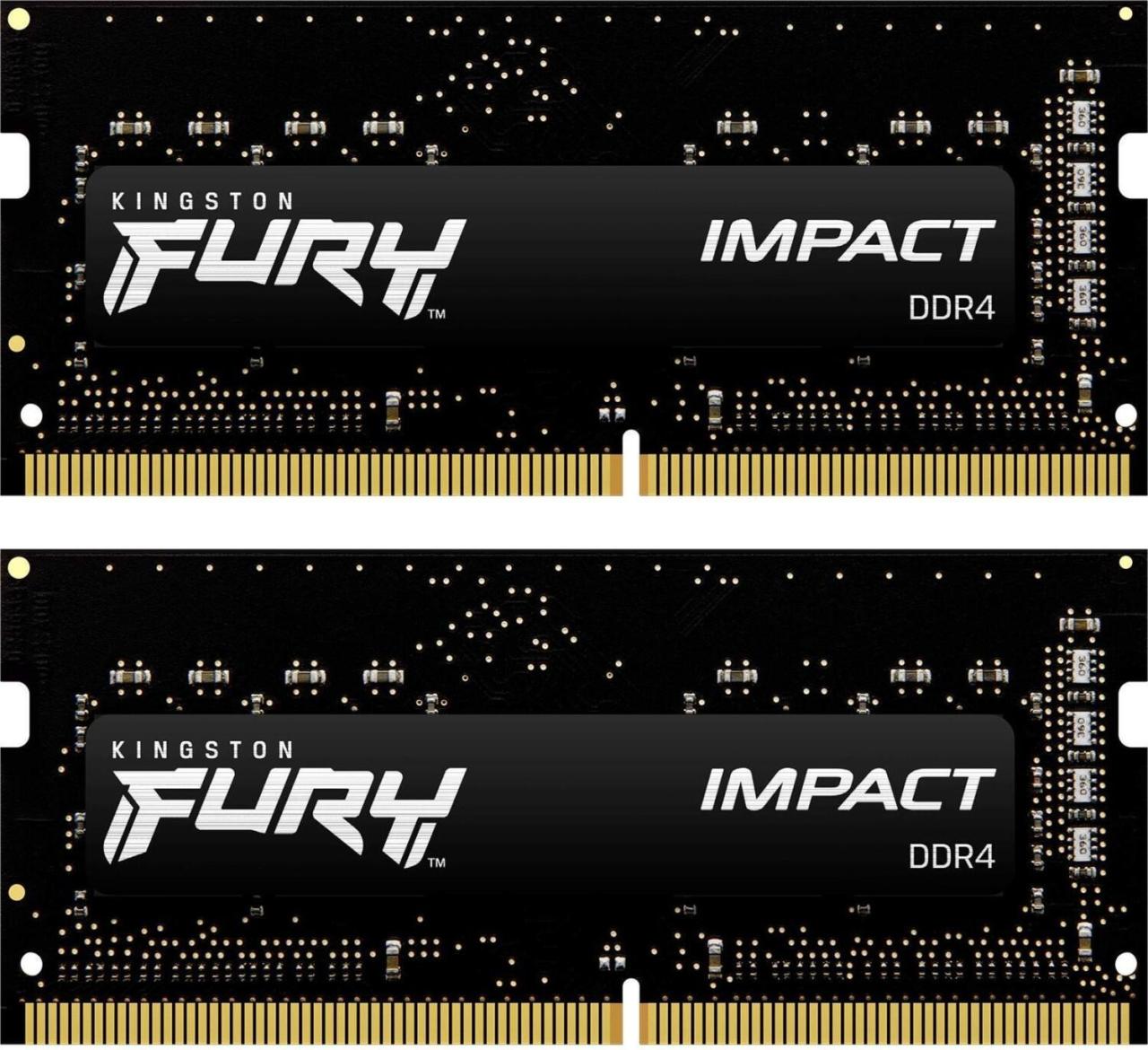 Kingston FURY Impact SO-DIMM 16GB, DDR4-3200, CL20-22-22 von Kingston