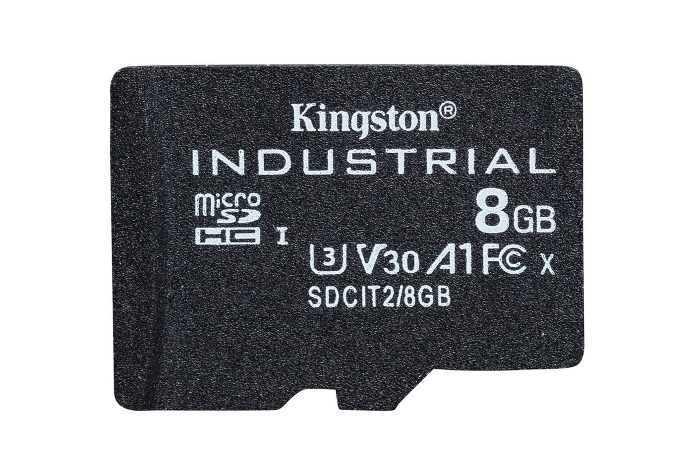 Kingston Kingston Industrial 8 GB microSDHC, Speicherkarte, Speicherkarte (8 GB, 100 MB/s Lesegeschwindigkeit) von Kingston