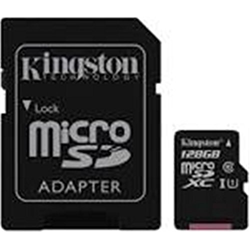 Kingston Micro SD-Speicherkarte SDC10G2 128 GB SDC10G2/128GB von Kingston