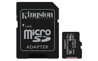 Kingston Technology 64GB micSDXC Canvas Select Plus 100R A1 C10 Dreierpack + Einzel-Adapter von Kingston