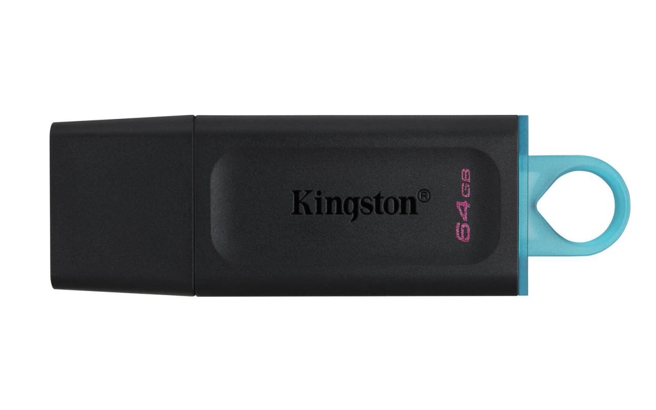 Kingston Technology DataTraveler® Exodia Schwarz + Türkis - 2 Stück – USB 3.2... von Kingston