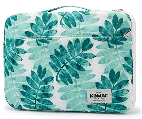 Kinmac 360° Kissen Schutzhülle Wasserdicht Laptop Tasche Sleeve mit Griff kompatibel mit LG Gram 16 Zoll und 15 Zoll Laptop (Olivenblatt) von Kinmac