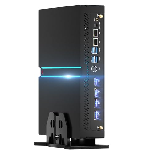 Kinupute Mini PC Gaming, Desktop Computer i9-14900F 24 Kerne bis zu 5,8GHz, 32G DDR5, 2T M.2 PCIE4.0 SSD, Windows 11 Pro, GeForce RTX4060Ti 8G, Vier Displays, 8K@60Hz Ausgänge, Dual LAN, WiFi6E/BT5.3 von Kinupute