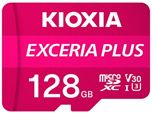 KIOXIA SD MicroSD Card 128GB 100MB/s Kioxia Exceria Plus U3 V30 4K Video Recording von Kioxia