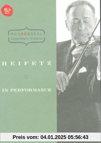 Jascha Heifetz - Heifetz in Performance (Legendary Visions) (+ Audio-CD) von Kirk Browning